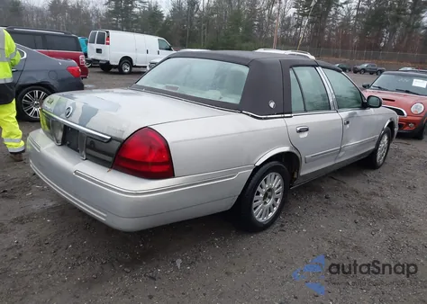2008 Mercury Grand Marquis Gs from USA, damaged, VIN 2MEFM74V48X620794